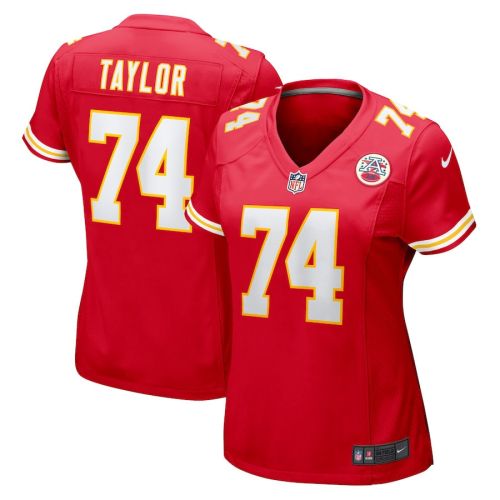 Jawaan Taylor 74 Kansas City Chiefs Women Game Jersey - Red