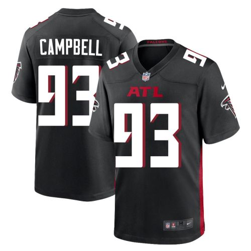 Calais Campbell 93 Atlanta Falcons Men Game Jersey - Black