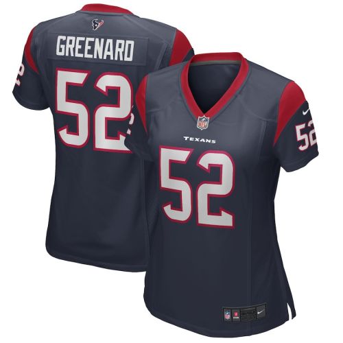 Jonathan Greenard 52 Houston Texans Women's Game Jersey - Navy