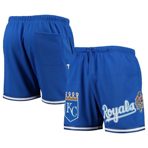 Kansas City Royals Team Logo Mesh Shorts - Royal, Men