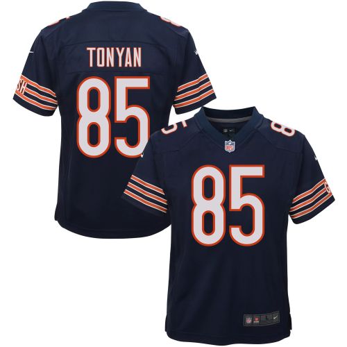 Robert Tonyan 85 Chicago Bears Youth Game Jersey - Navy