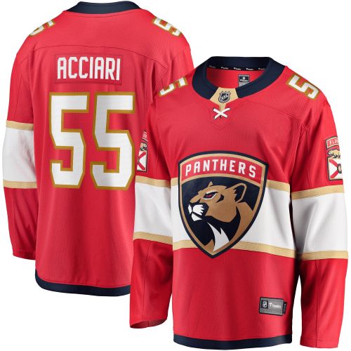 Men's Noel Acciari Red Florida Panthers Breakaway Player Jersey Jersey