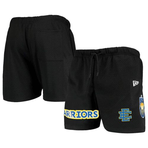 Golden State Warriors Team Black Mesh Capsule Shorts - Men