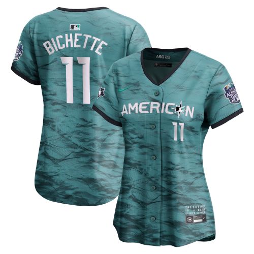 Bo Bichette 11 American League Women's 2023 MLB All-Star Game Limited Jersey - Teal