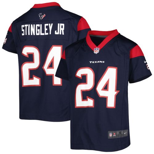 Derek Stingley Jr. Houston Texans Youth Game Jersey - Navy