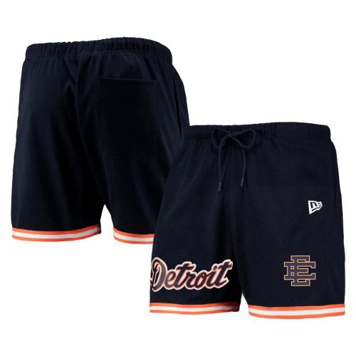 Detroit Tigers Team Standard Men Mesh Shorts - Navy