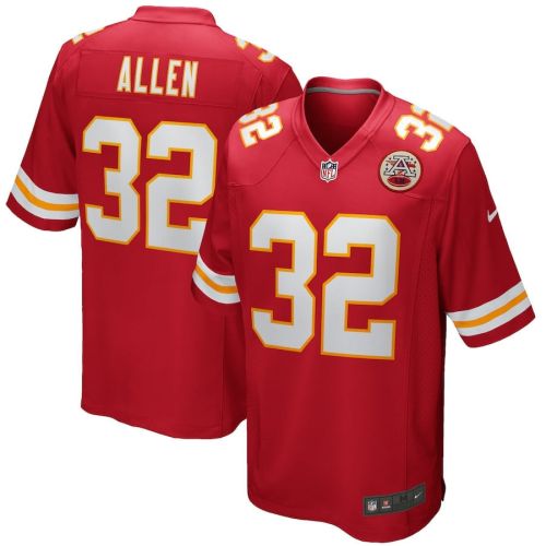 Marcus Allen 32 Kansas City Chiefs Men Game Retired Jersey - Red