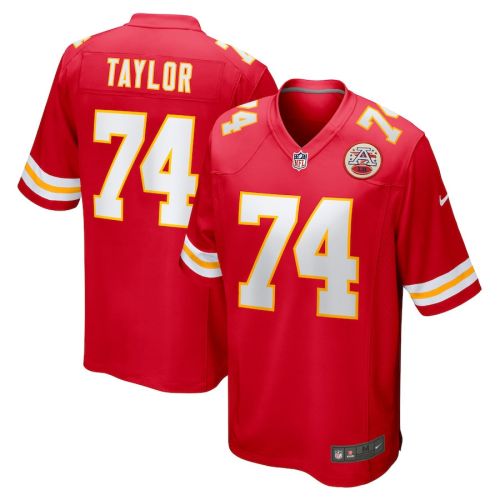 Jawaan Taylor 74 Kansas City Chiefs Men Game Jersey - Red