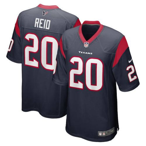 Justin Reid 20 Houston Texans Men's Game Jersey - Navy