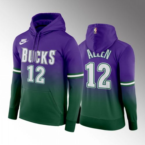 Grayson Allen 12 Milwaukee Bucks 2022-23 Classic Edition Hoodie