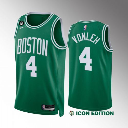 Noah Vonleh 4 Boston Celtics 2022-23 Icon Edition Green Jersey