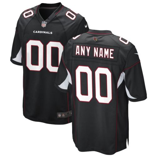 Arizona Cardinals Custom Alternate Game Men Jersey - Black