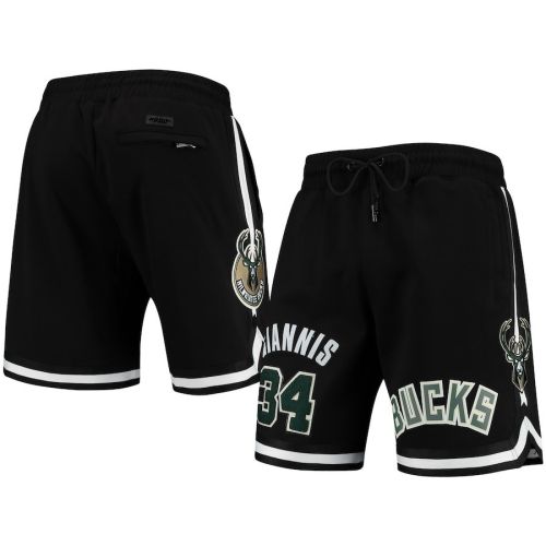 Giannis Antetokounmpo Milwaukee Bucks Player Shorts - Men, Black