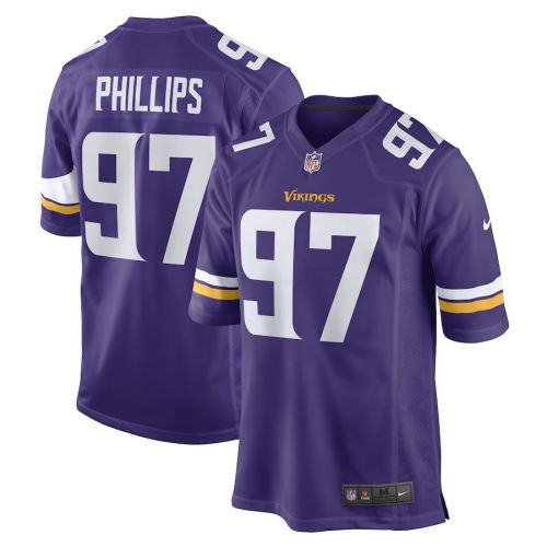 Harrison Phillips Minnesota Vikings Game Player Jersey - Purple