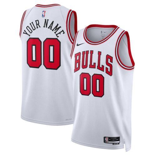 Chicago Bulls Custom 00 Men 2022/23 Swingman Jersey - Association Edition