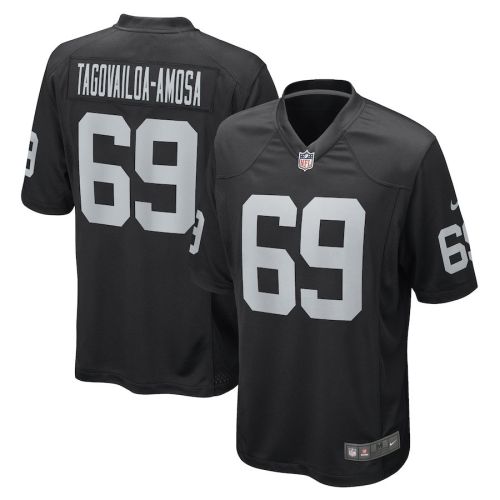 Myron Tagovailoa-Amosa Las Vegas Raiders Game Player Jersey - Black