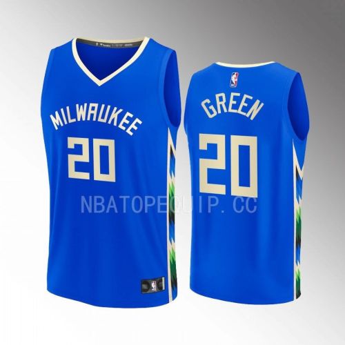 Milwaukee Bucks A.C. Green 20 City Edition Jersey 2022-23 Fastbreak Royal