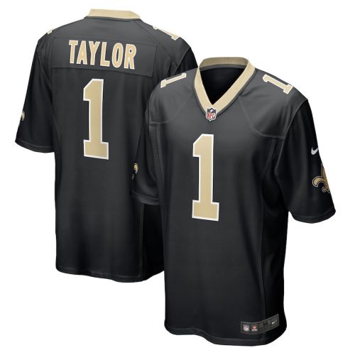 Alontae Taylor 1 New Orleans Saints Men Team Game Jersey - Black