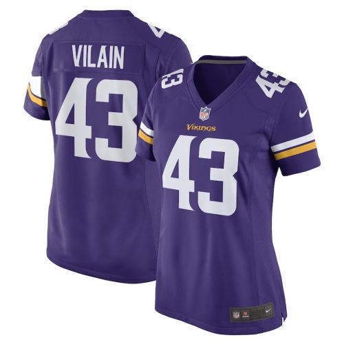 Luiji Vilain 43 Minnesota Vikings Women Game Jersey - Purple