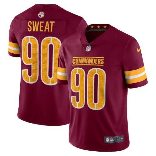 Montez Sweat 90 Washington Commanders Vapor Limited Jersey - Burgundy