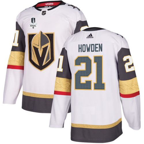 Brett Howden 21 Vegas Golden Knights Stanley Cup 2023 Final Patch Away Breakaway Men Jersey - White