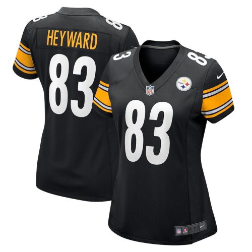 Connor Heyward 83 Pittsburgh Steelers Women's Game Jersey - Black