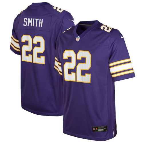 Harrison Smith 22 Minnesota Vikings YOUTH Game Jersey - Purple