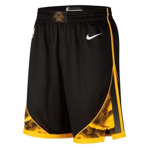 Golden State Warriors 2022/23 City Edition Swingman Shorts - Black