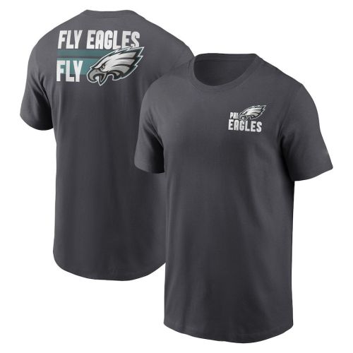 Philadelphia Eagles Blitz Essential T-Shirt - Dark Grey