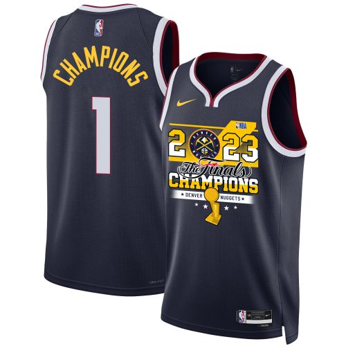 Denver Nuggets Elevated Champions 2023 Swingman Jersey - Black