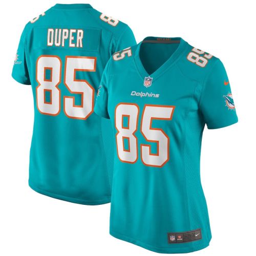 Mark Duper 85 Miami Dolphins Women's Game Retired Player Jersey - Aqua