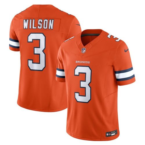 Russell Wilson 3 Denver Broncos Vapor F.U.S.E. Limited Jersey - Orange