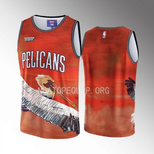 New Orleans Pelicans & KidSuper Studios Unisex Hometown Jersey