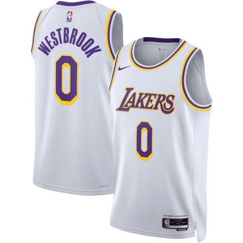 Russell Westbrook 0 Los Angeles Lakers Men 2022/23 Swingman Jersey - Association Edition