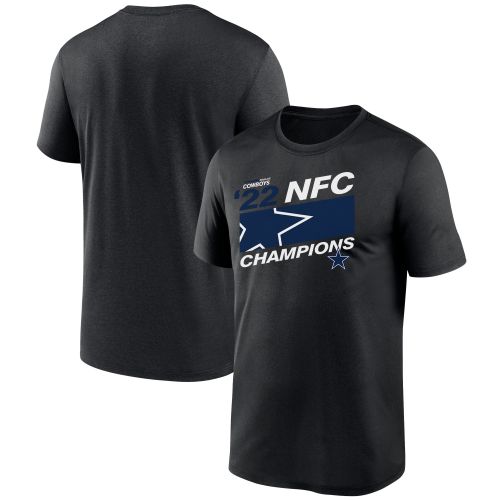 Dallas Cowboys NFC Champions Iconic Black Men T-Shirt