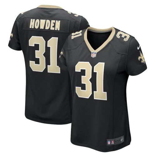 Jordan Howden 31 New Orleans Saints Women's Game Jersey - Black