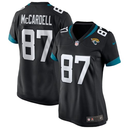 Keenan McCardell 87 Jacksonville Jaguars Women Game Retired Jersey - Black