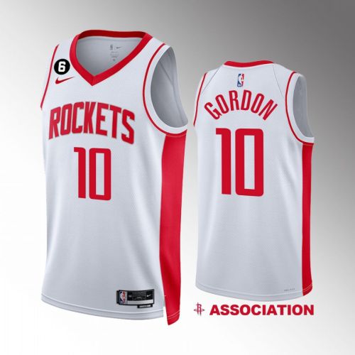 Houston Rockets Eric Gordon 10 Association Edition 2022-23 White Jersey Swingman