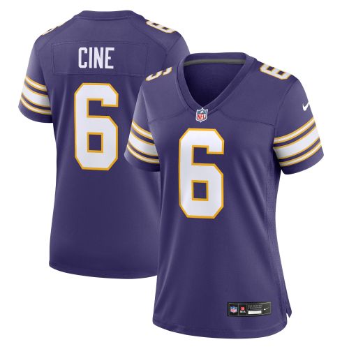 Lewis Cine 6 Minnesota Vikings Women's Classic Game Jersey - Purple