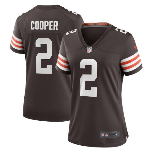 Amari Cooper 2 Cleveland Browns Women's Game Player Jersey - Brown