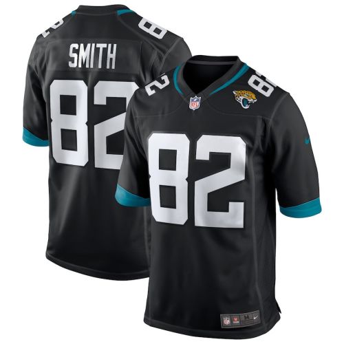 Jimmy Smith 82 Jacksonville Jaguars Men Game Retired Jersey - Black