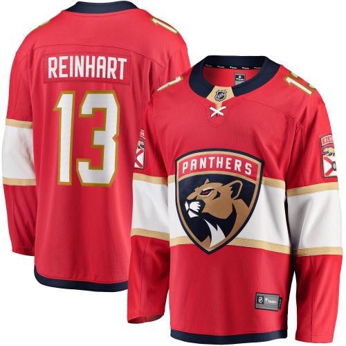 Sam Reinhart Florida Panthers Breakaway Player Jersey - Red Jersey