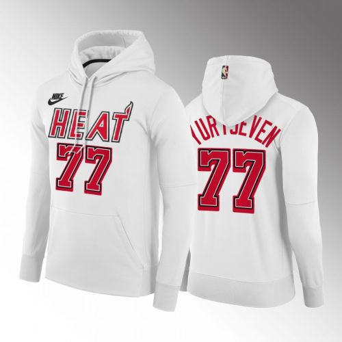 Omer Yurtseven Miami Heat 2022-23 Classic Edition Hoodie White