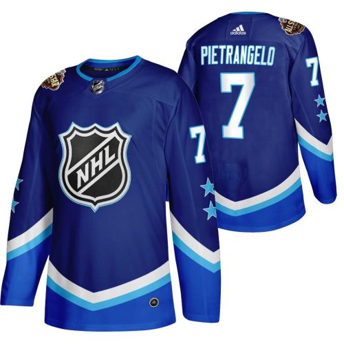 Men Vegas Golden Knights Alex Pietrangelo 2023 All-Star Blue 7 Jersey Western