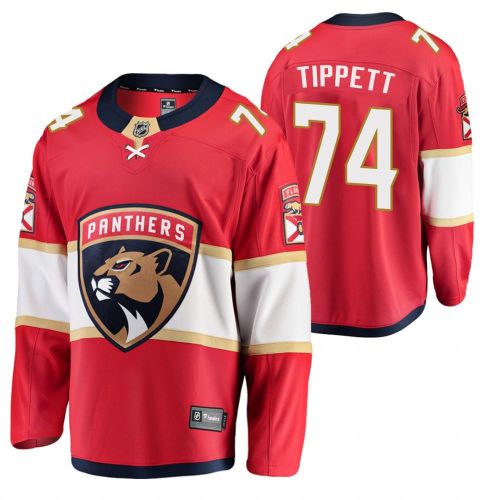 Florida Panthers Owen Tippett 74 Home Player Red Jersey Jersey