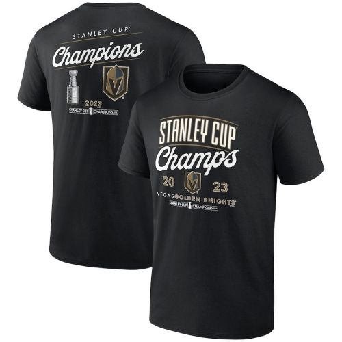 Vegas Golden Knights 2023 Stanley Cup Champions Logo T-Shirt - Black