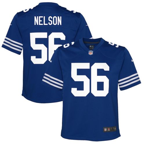 Quenton Nelson 56 Indianapolis Colts YOUTH Game Jersey - Royal