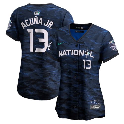 Ronald Acuña Jr. 13 National League Women's 2023 MLB All-Star Game Limited Jersey - Royal