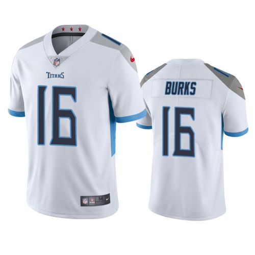 Tennessee Titans Treylon Burks 16 White 2022 Draft Vapor Limited Jersey