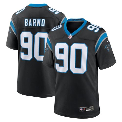 Amare Barno 90 Carolina Panthers Team Game Men Jersey - Black